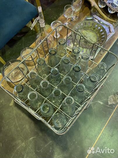 Советские молочные и кефирные бутылки