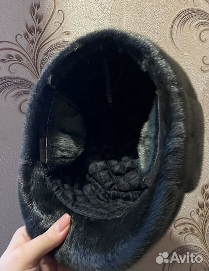 Меховая мужская кепка