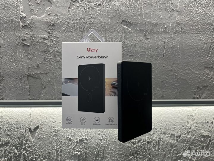Внешний аккумулятор Uzay Slim Powerbank 5000 mAh M