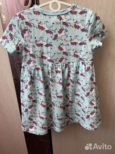 Платье боди для девочки 80