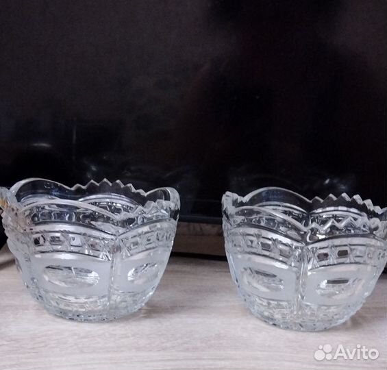 Хрустальная конфетница