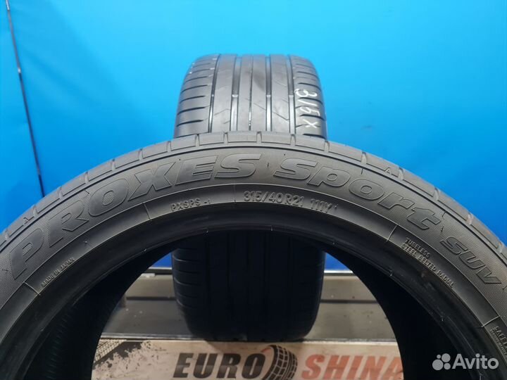 Toyo Proxes Sport SUV 315/40 R21 111Y