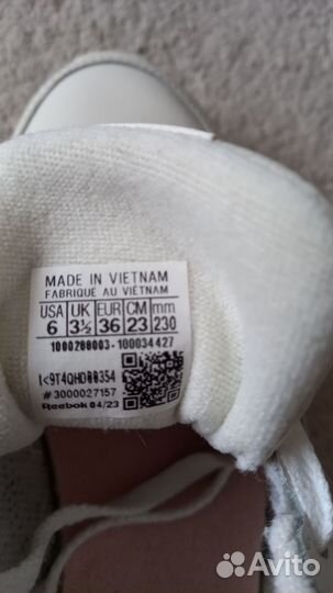 Кроссовки reebok женские