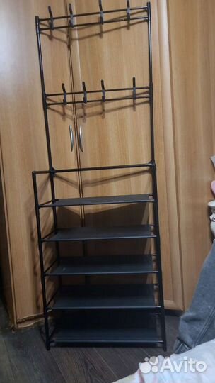 Обувница в прихожую, полка, стеллаж, шкаф, вешалка