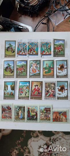 Марки советские и зарубежные