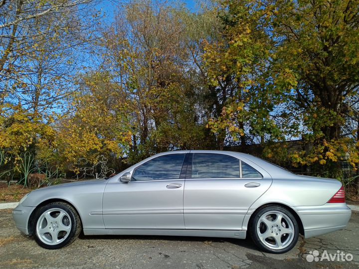 Mercedes-Benz S-класс 5.0 AT, 1999, 240 000 