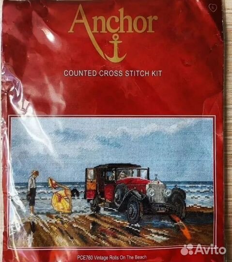 Набор вышивки крестом Vintage rolls, Anchor