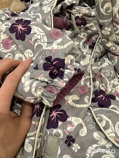 Куртка зимняя для девочки 86