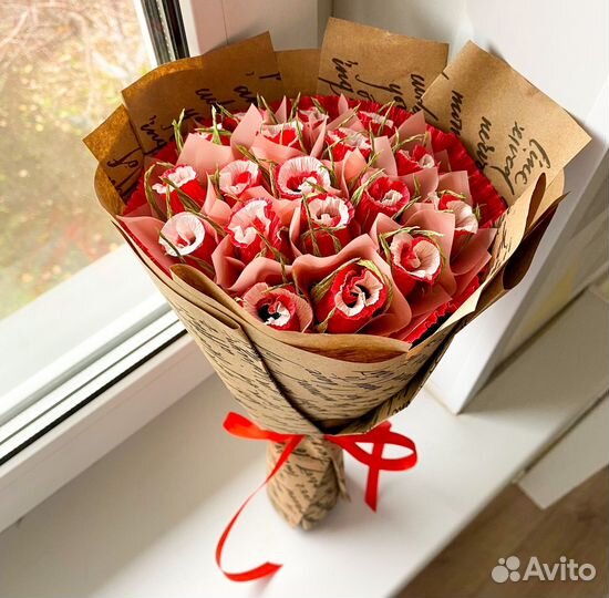 Сладкий букет ко Дню Матери