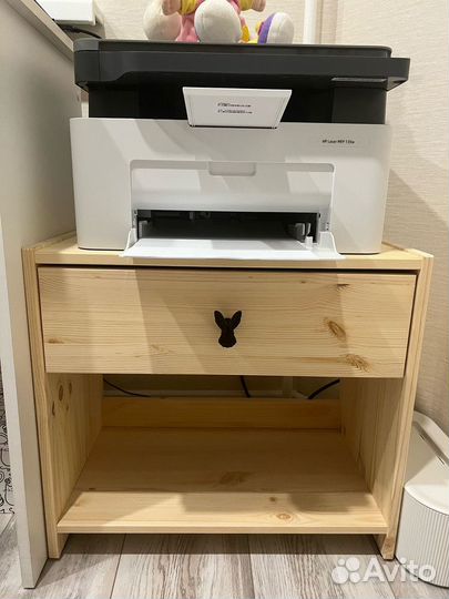 Тумба прикроватная деревянная массив сосны Раст 1