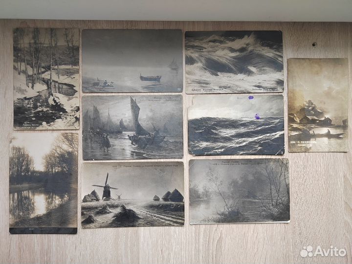 Открытки винтажные дореволюционные 1905х гг