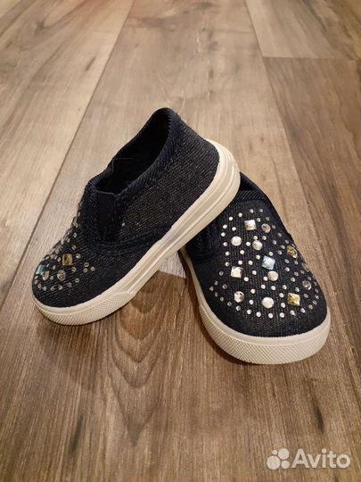 Мокасины на девочку 19р