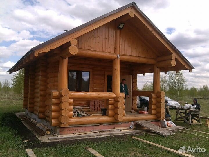 Сруб дома. Сруб бани.Изготовление срубов