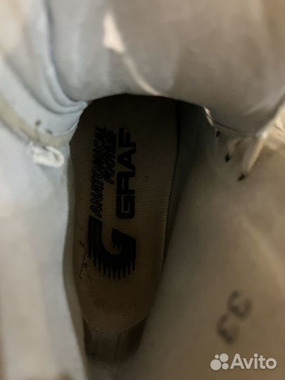 Фигурные коньки graf ace 33размер