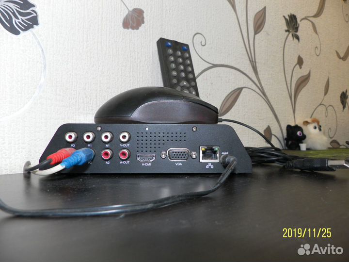 На 4 камеры видео наблюдения