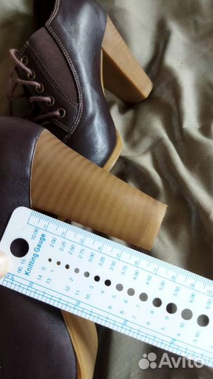 Ботильоны женские 38 размер натуральная кожа