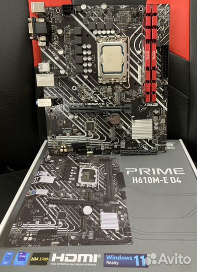 Intel core i5 12400f комплект