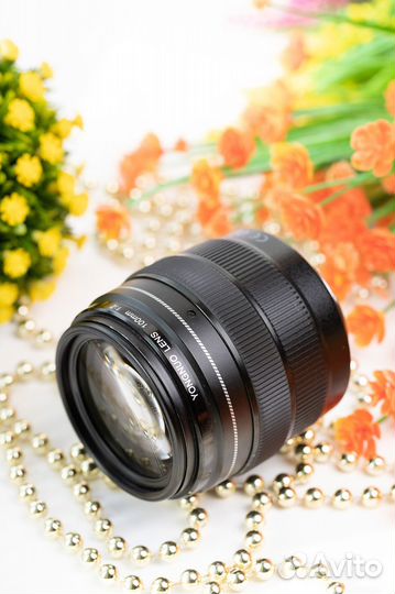 Yongnuo 100mm f/2.0 Canon EF. Гарантия 1 год