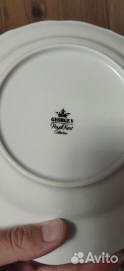 Тарелка глубокая george V Royal kent collection