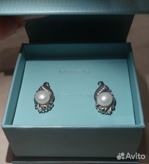 Серебряные серьги
