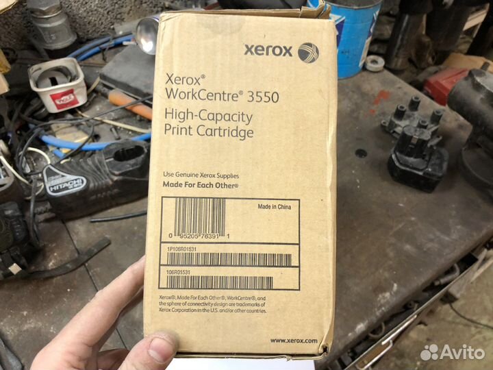 Картридж xerox 3550