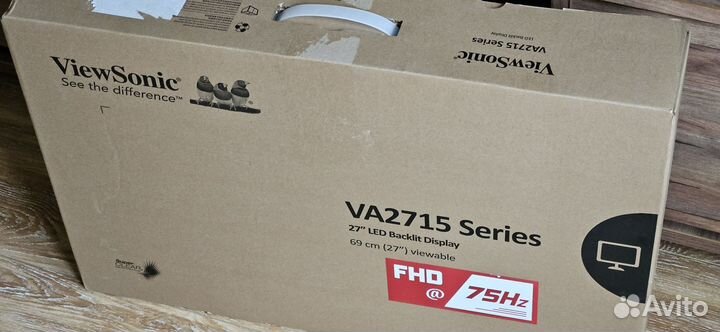 Монитор для компьютера ViewSonic VA2715-H 27