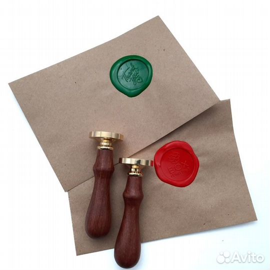 Сургучная печать на заказ с гравировкой