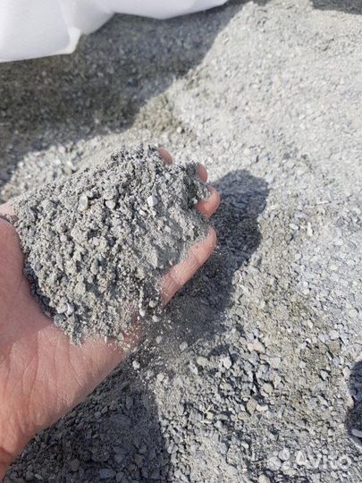 Щебень, песок, грунт, мучка