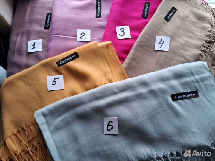 Палантины женские кашемировые новые