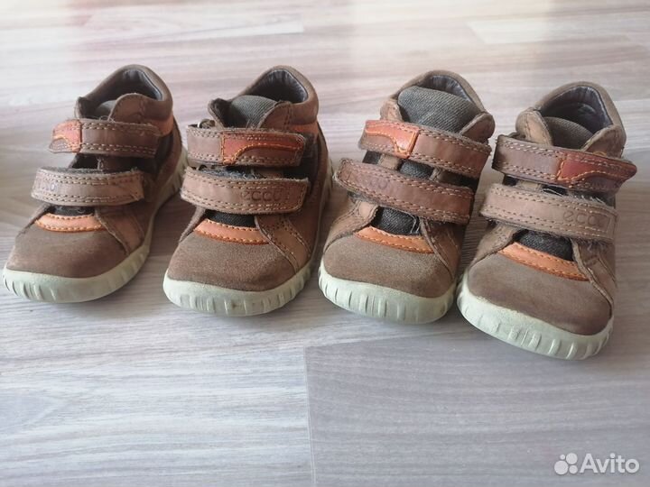 Ботинки демисезонные для двойни