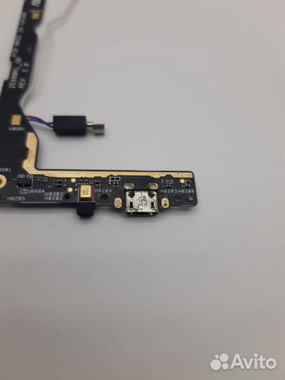 Asus ZE601Kl нижняя плата с восстановлен. разъёмом