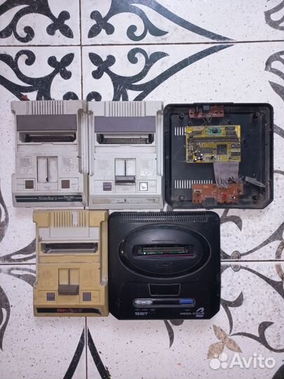 Приставки Sega/Dendy /simba's/kenga
