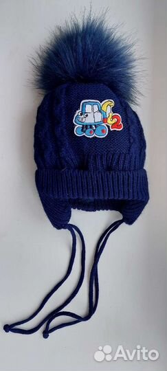 2 шапки на мальчика новые