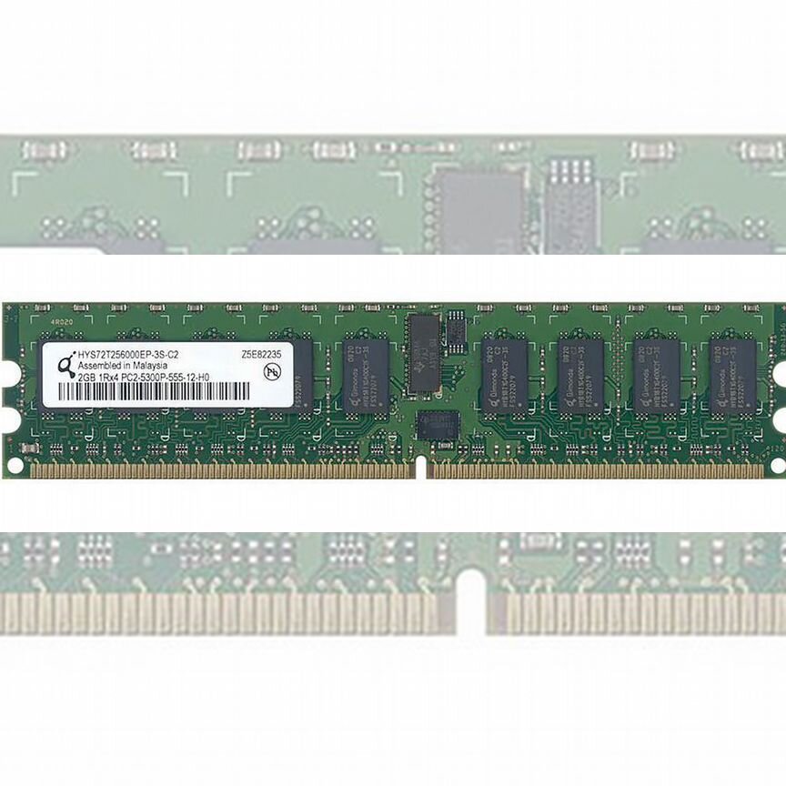 [HYS72T256000EP-3S-C2] Оперативная Память Qimonda Hys72t256000ep-3s-C2