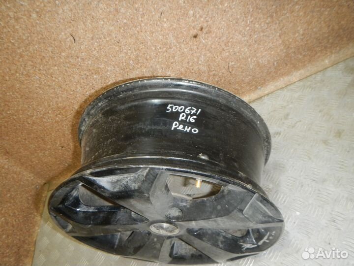 Диск колесный литой R16 5*114,3 j6,5 ET50 DIA66,1