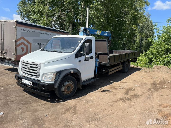 Аренда и услуги манипулятора, стрела 3 т, 9 м, борт 6.1 м