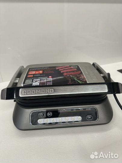 Электро гриль редмонд