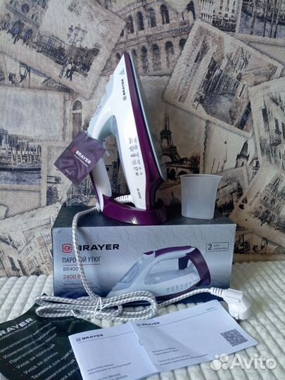 Утюг паровой Новый 2400Вт