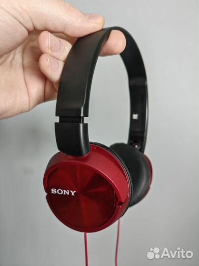 Наушники Sony MDR-ZX310AP цвет красный