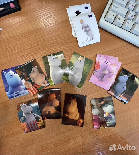 Наклейки Лента Муми Тролль