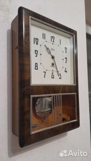 Часы настенные очз Янтарь