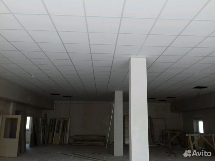 Монтаж потолка армстронг