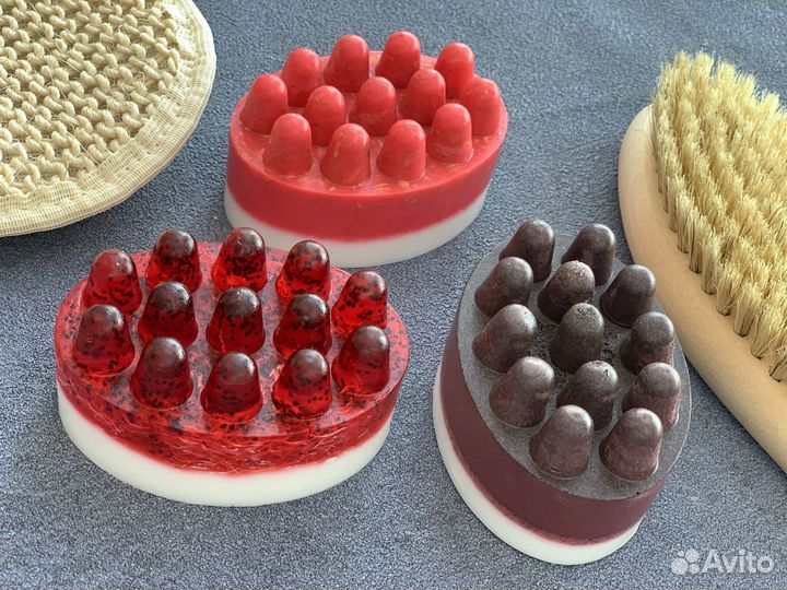 Массажное мыло с люфой