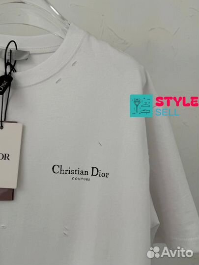 Christian Dior футболка оверсайз (унисекс)