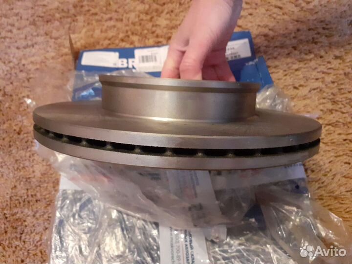 Передние тормозные диски на hyundai getz