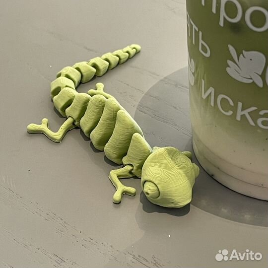 Игрушка ящерица