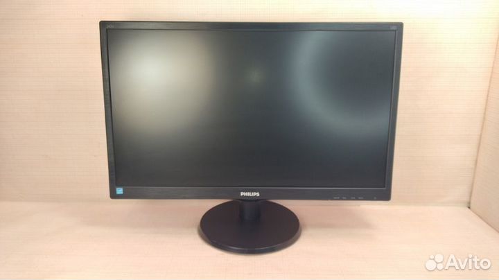 Монитор ЖК philips 243V5LAB б/у, серые пятна