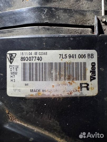 Фара правая Porsche Cayenne 7L5941006BB