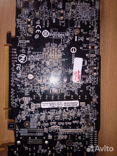 Видеокарта gigabite rx 570gaming 4Gb