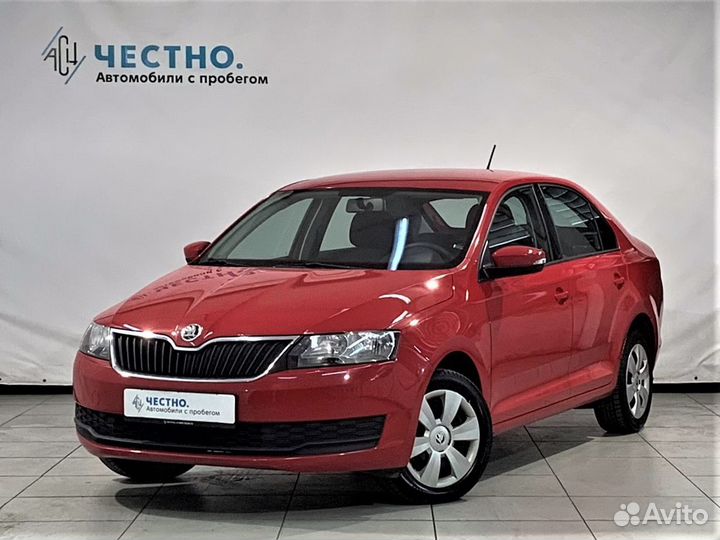 Skoda Rapid 1.6 МТ, 2018, 61 000 км